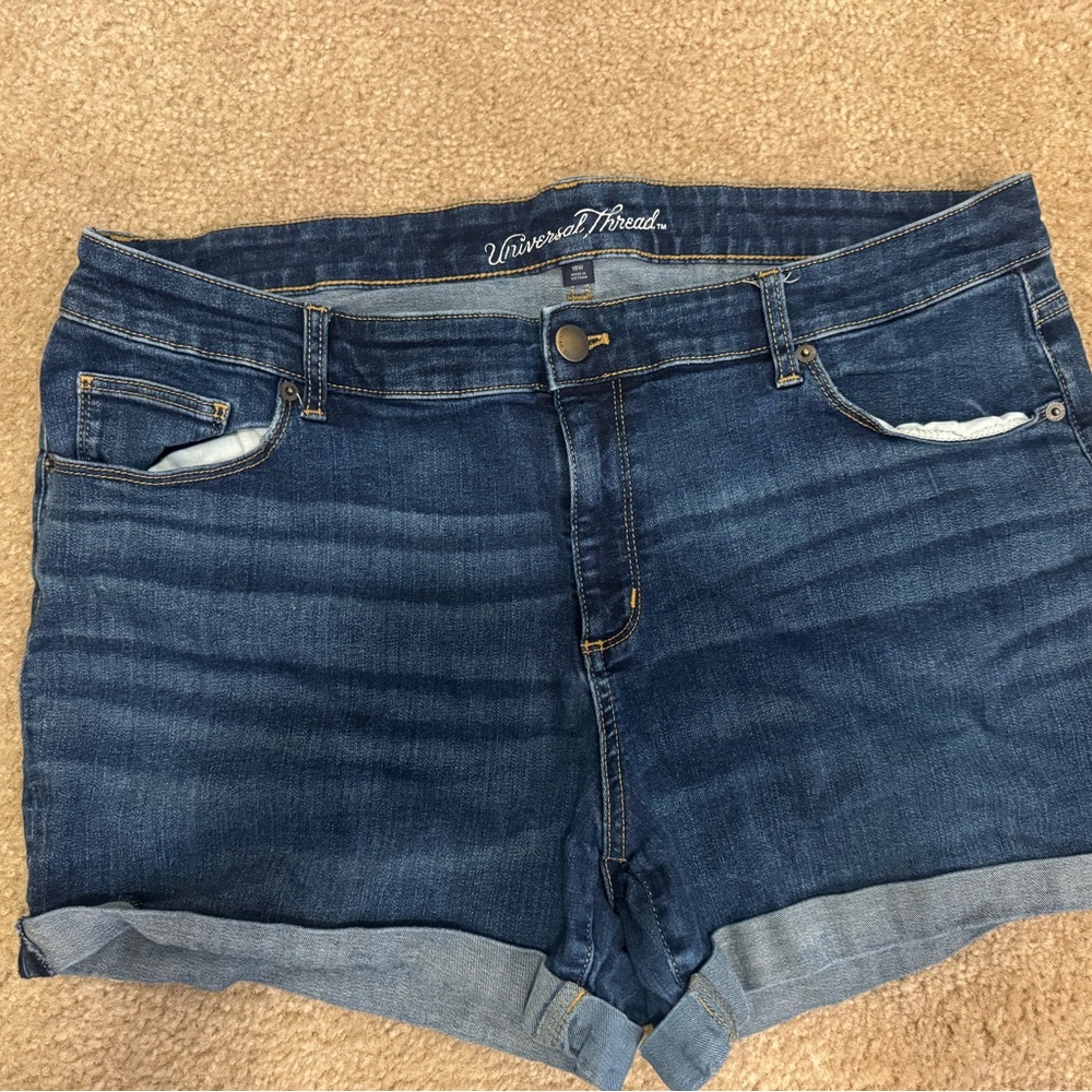 Universal Thread Dark Blue Jean Shorts